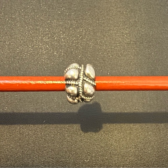 Authentic sterling silver 925 ALE Pandora bubble rope charm - Picture 1 of 1